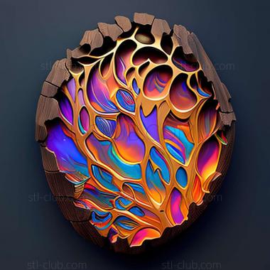 3D model opal (STL)